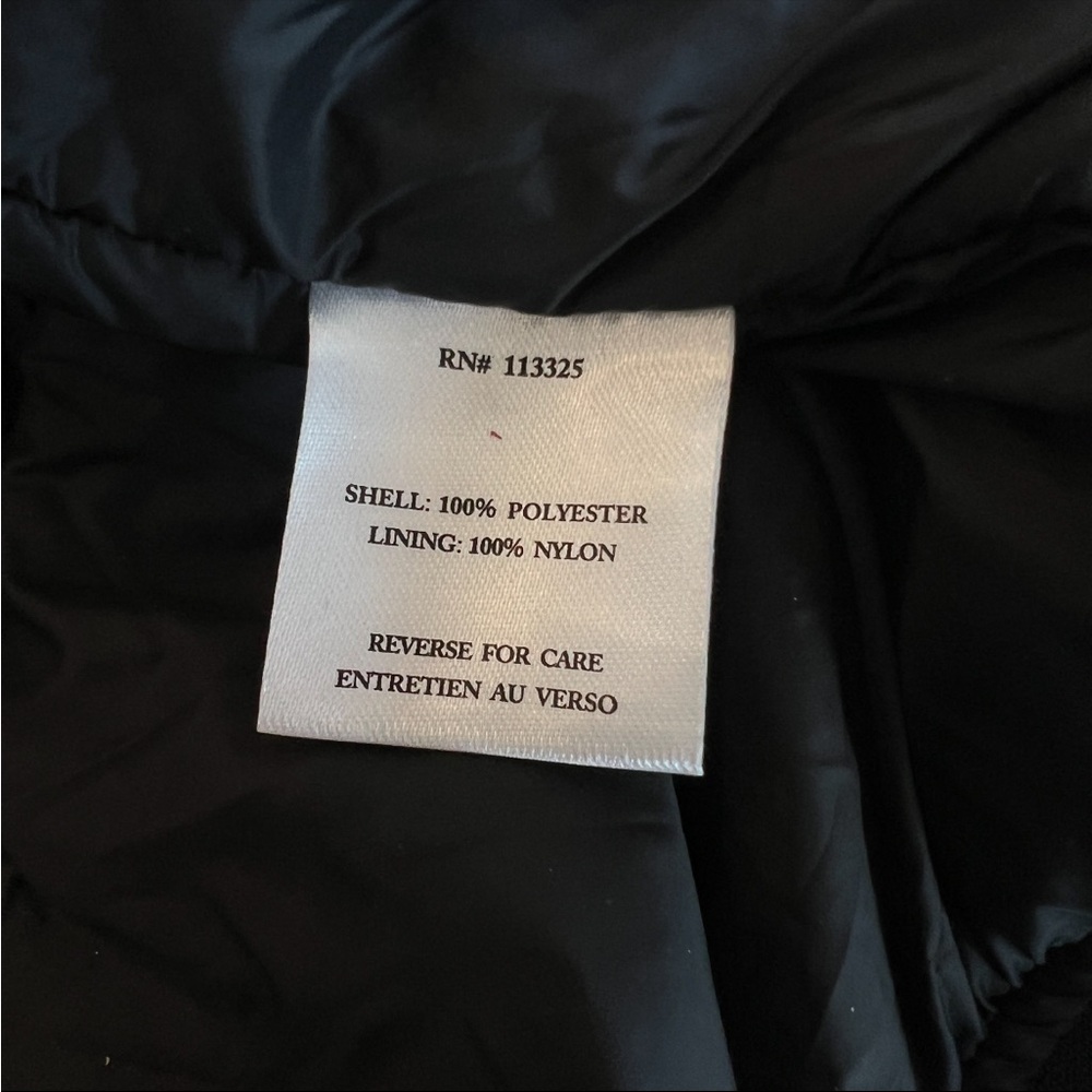 Hayden Yoo Black Bomber Jacket (XL) - Picture 7 of 9